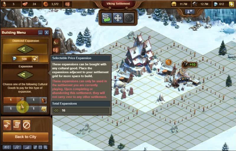 1 Axe Settlement Expansion