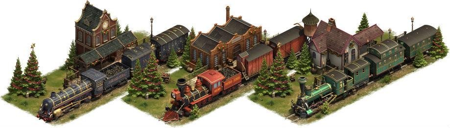 FoE Winter Trains selection