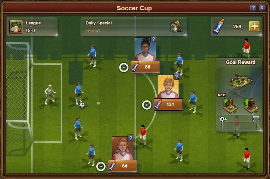 Forge Of Empires Soccer Cup 2019, Soccer Field